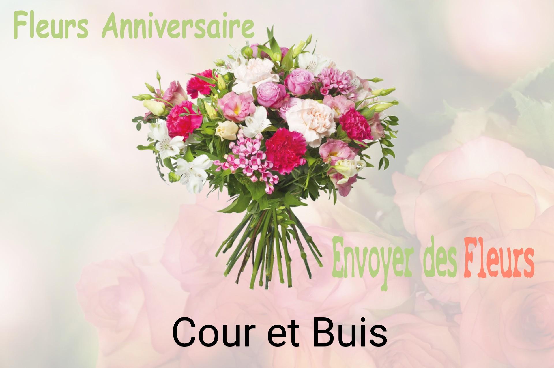 Bouquet de fleurs d’anniversaire livré à Cour-et-Buis