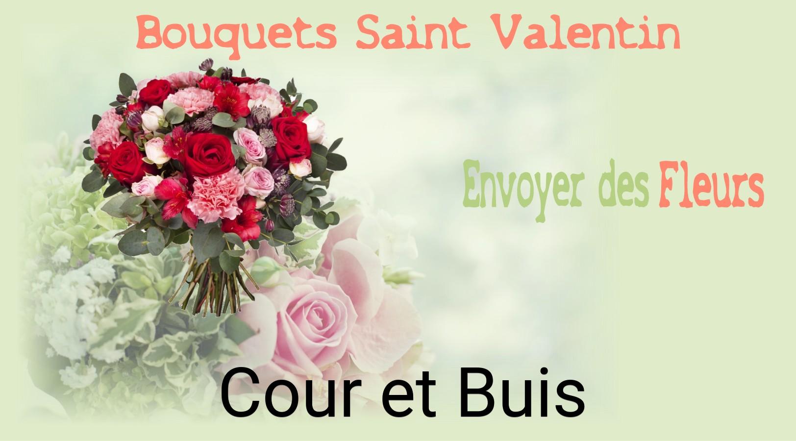 Roses de Saint-Valentin livrées à Cour-et-Buis